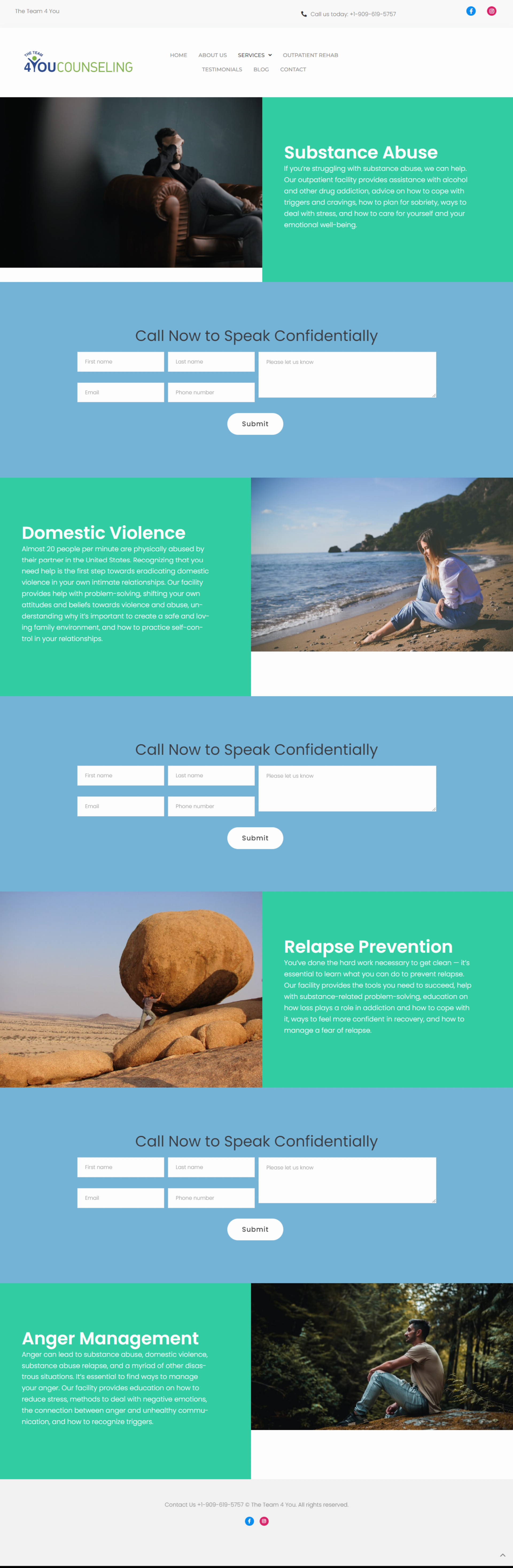 Услуги компании